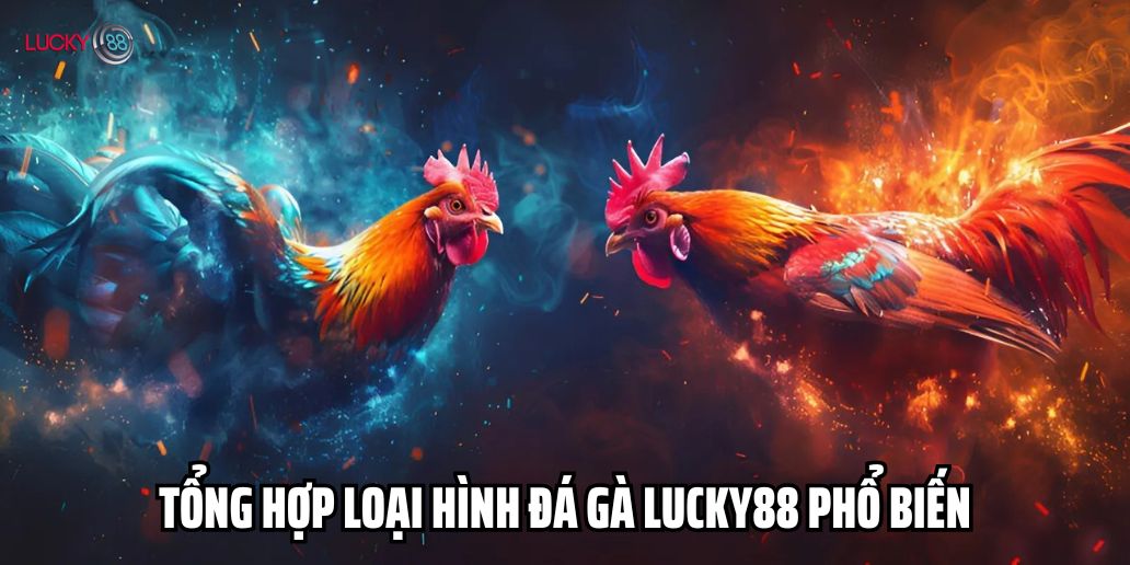 Tổng hợp loại hình đá gà Lucky88 phổ biến